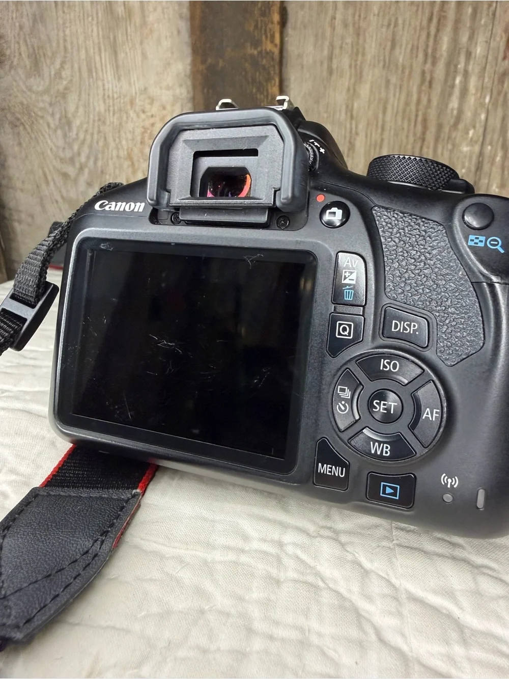 Canon Rebel T6 EOS 1300D DSLR Camera W/ Lenses and Accessories Bundle EUC